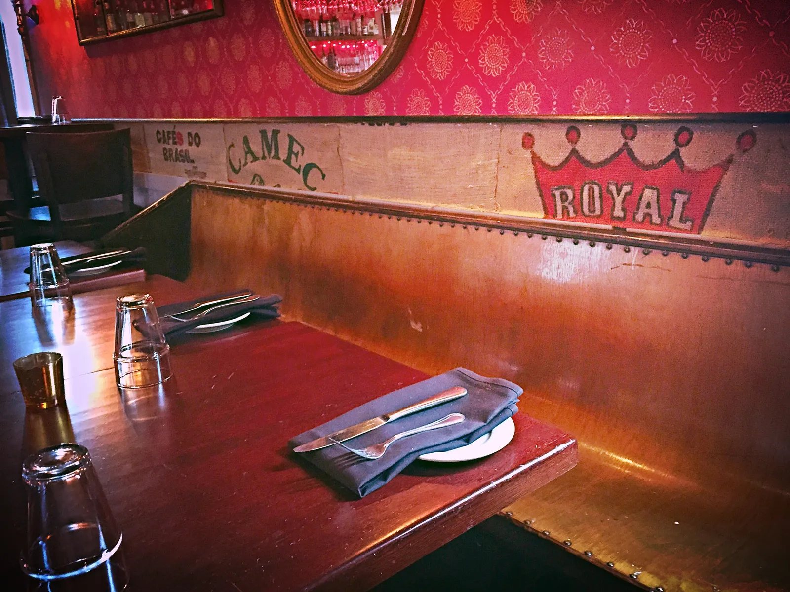 Maggie's Farm — interior booth