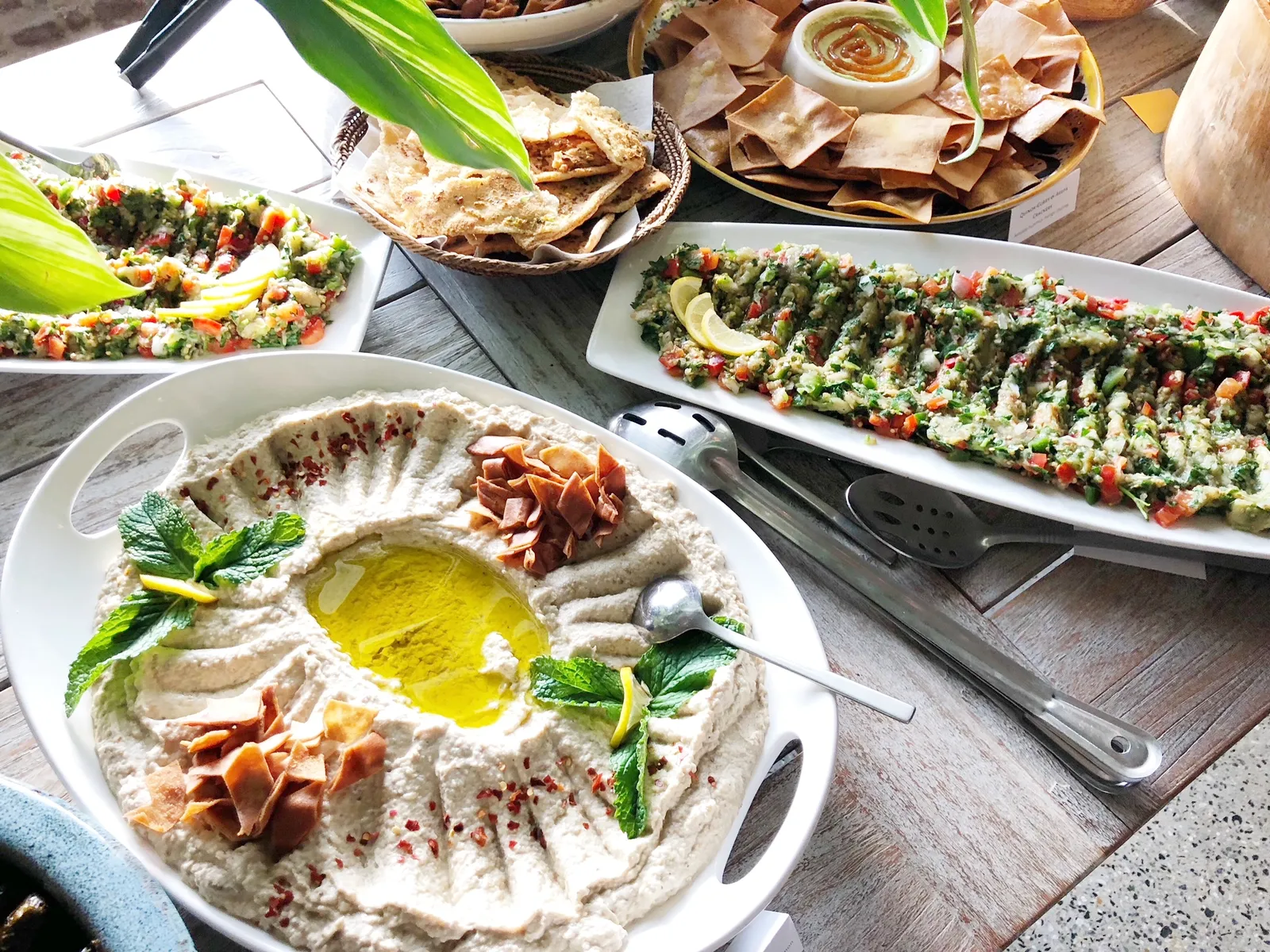 Mera Kitchen Collective — food spread