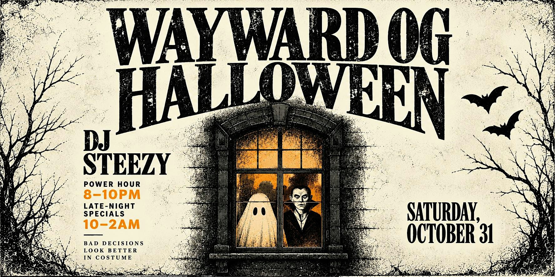 Wayward OG Halloween Party 10/31 - Oct 31, 2026 | To Do In Baltimore