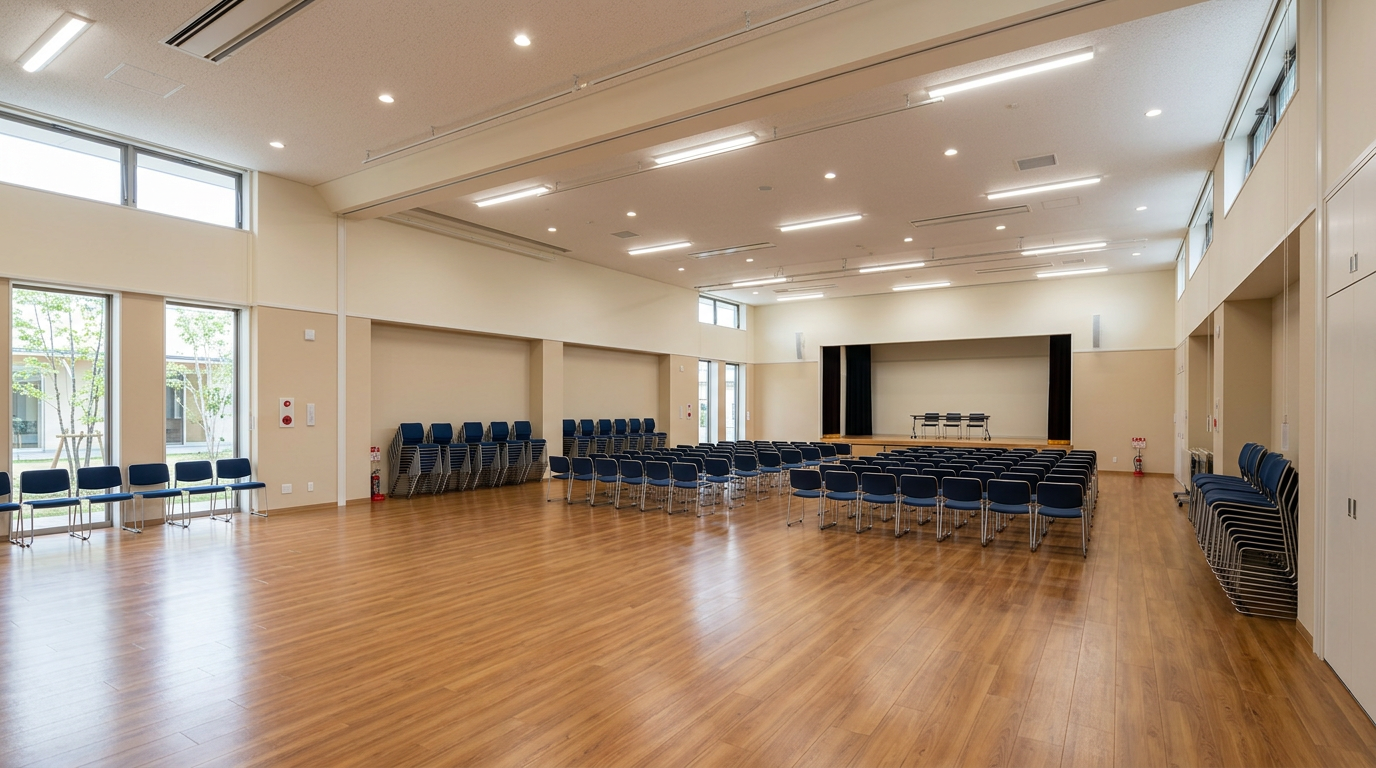 Community & Civic Hall — representative image, not the actual venue