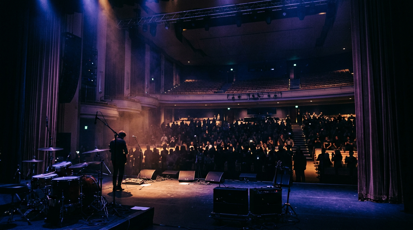 Theater, Music & Nightlife — representative image, not the actual venue