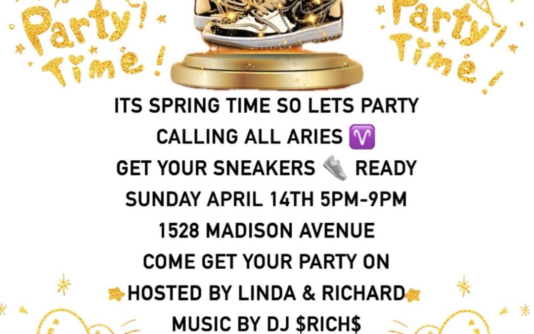 Spring Sneaker Party