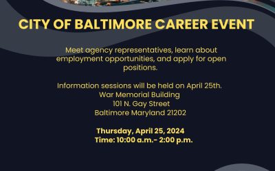 Baltimore City Career Event
